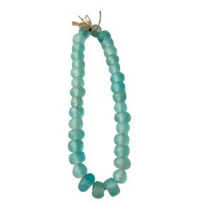 Light Blue Glass Bead Garland